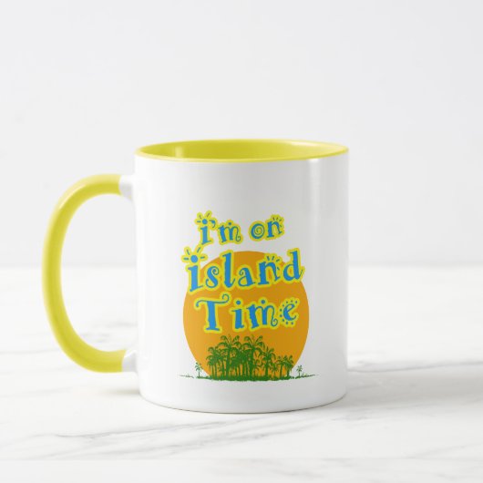 Mug Heure de l'île (Gauche)