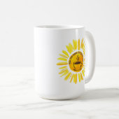 Mug Heure de montée et de montée du café (Devant droit)