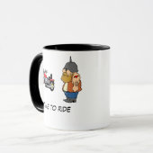 Mug Heure de monter (Devant gauche)