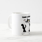 Mug heure de pause (Devant gauche)