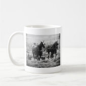 Mug Heure de péage en noir et blanc (Gauche)