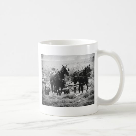Mug Heure de péage en noir et blanc (Droite)