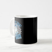 Mug Heure de sorcière Éffrayante Halloween Flying Witc (Devant gauche)