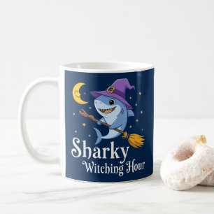 Mug Heure de sorcière requin Halloween requin