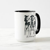 Mug Heure de vin, Soirée des sorcières élégantes, Mode (Devant droit)