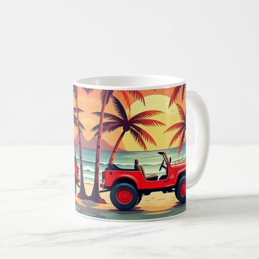 MUG " HEURE D'ÉTÉ " (Devant droit)