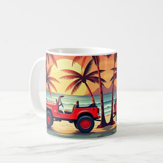 MUG " HEURE D'ÉTÉ " (Devant gauche)