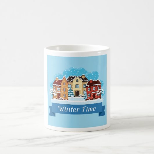 Mug Heure d'hiver neige (Centre)