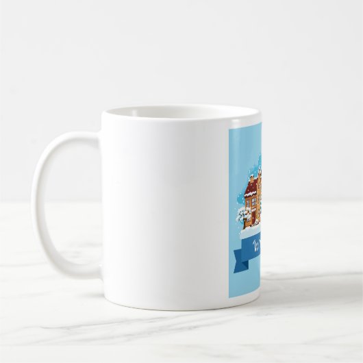 Mug Heure d'hiver neige (Gauche)