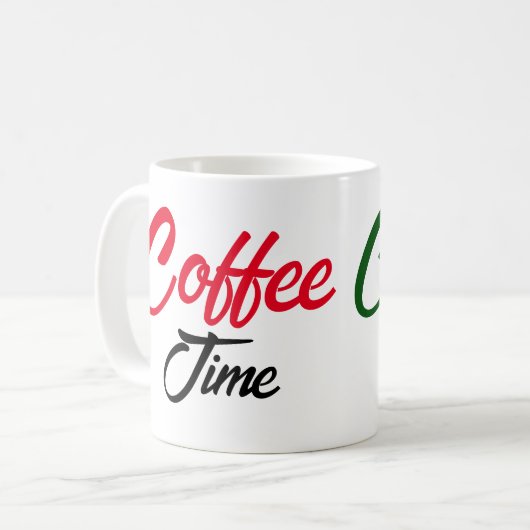 Mug Heure du café (Devant gauche)