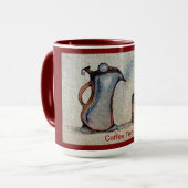 Mug Heure du café ! (Devant gauche)