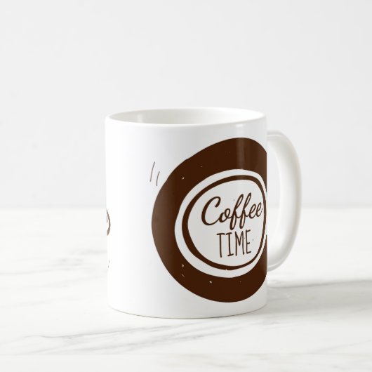 Mug Heure du café (Devant droit)