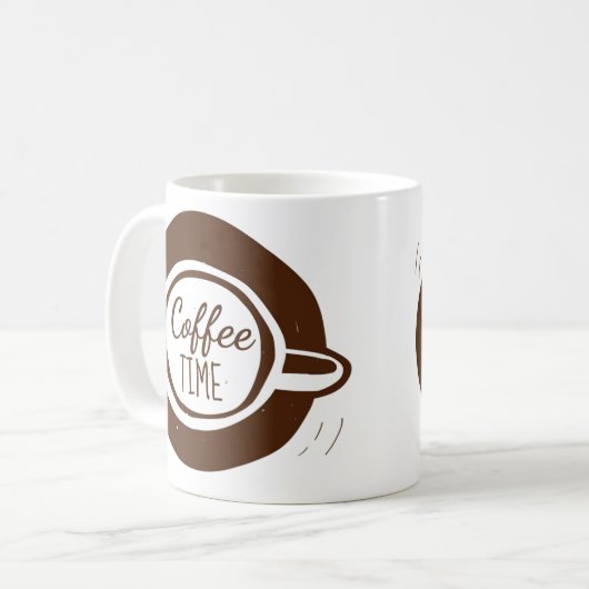 Mug Heure du café (Devant gauche)