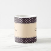 Mug Heure du café en dentelle vintage (Centre)