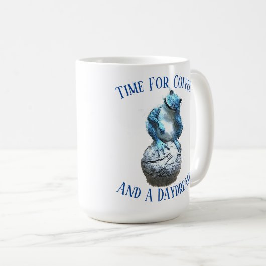 Mug Heure Du Café Et De La Journée (Devant droit)