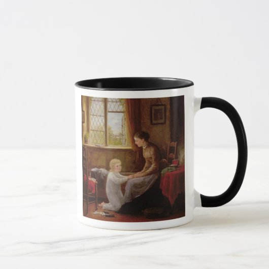 Mug Heure du coucher, 1890 (huile sur le panneau) (Droite)