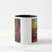 Mug Heure du coucher, 1890 (huile sur le panneau) (Centre)