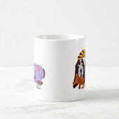 Mug Heure du coucher de basset (Centre)