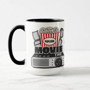 Mug Heure du film de nom personnalisé
