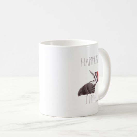 Mug Heure du marteau (Pic pilé) (Devant droit)