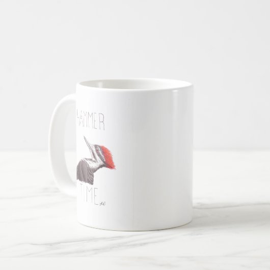 Mug Heure du marteau (Pic pilé) (Devant gauche)