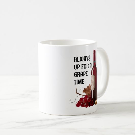 Mug Heure du vin rouge (Devant droit)