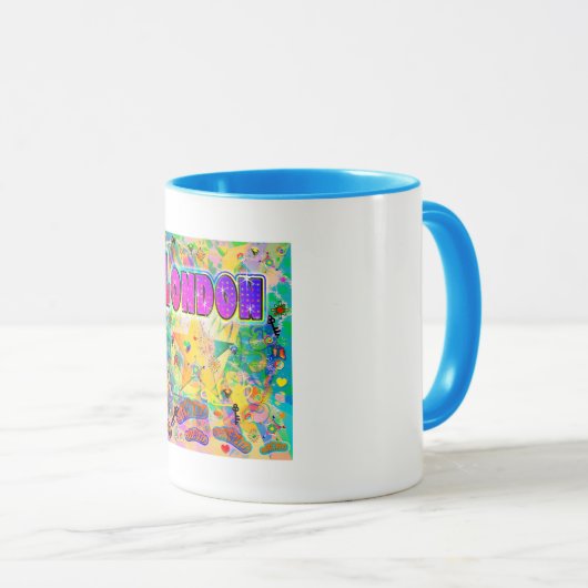 Mug Heure Epoch de Londres (Devant droit)