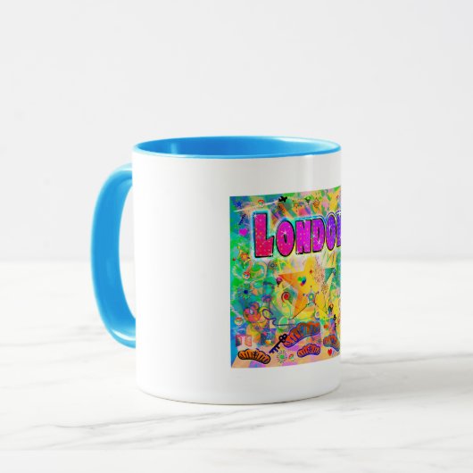 Mug Heure Epoch de Londres (Devant gauche)