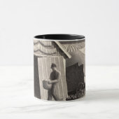 Mug Heure et récolte des semences par Grant Wood (Centre)