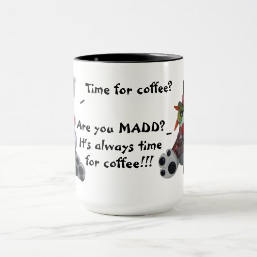 Mug Heure pour le café ? (Centre)