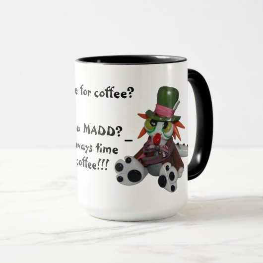 Mug Heure pour le café ? (Devant droit)