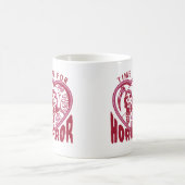 Mug Heure pour les fans de cinéma d'horreur ou de livr (Centre)