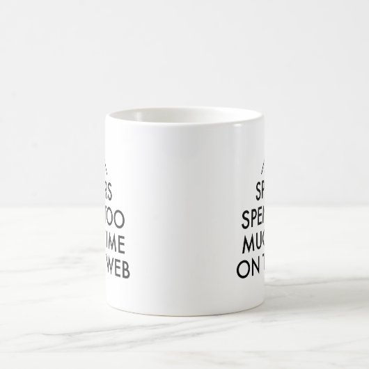Mug Heure Sur Le Web (Centre)