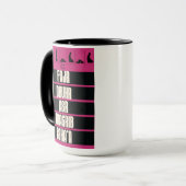 Mug Heures de prières musulmanes. (Devant gauche)