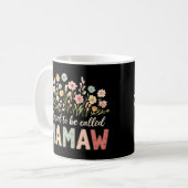 Mug Heureuse d'être appelée Mamaw (Devant gauche)