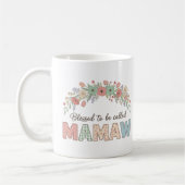 Mug Heureuse d'être appelée Mamaw (Gauche)