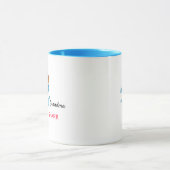 Mug Heureuse famille de requins grand-mère (Centre)
