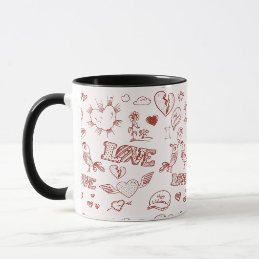 Mug Heureuse Sainte-Valentin (Gauche)