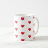 Mug  Heureuse Sainte-Valentin (Devant droit)