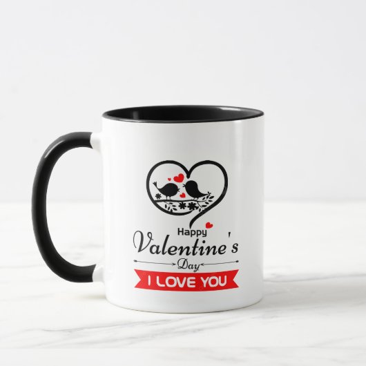 Mug Heureuse Sainte-Valentin (Gauche)
