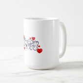 Mug Heureuse Sainte-Valentin (Devant droit)