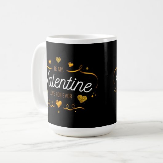 MUG HEUREUSE SAINTE-VALENTIN ! (Devant gauche)