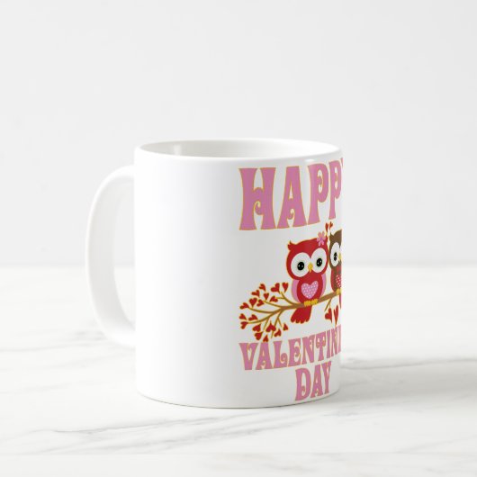 Mug Heureuse Sainte-Valentin (Devant gauche)