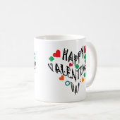 Mug Heureuse Sainte-Valentin (Devant droit)