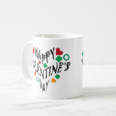 Mug Heureuse Sainte-Valentin (Devant gauche)
