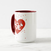 Mug Heureuse Sainte-Valentin (Devant gauche)