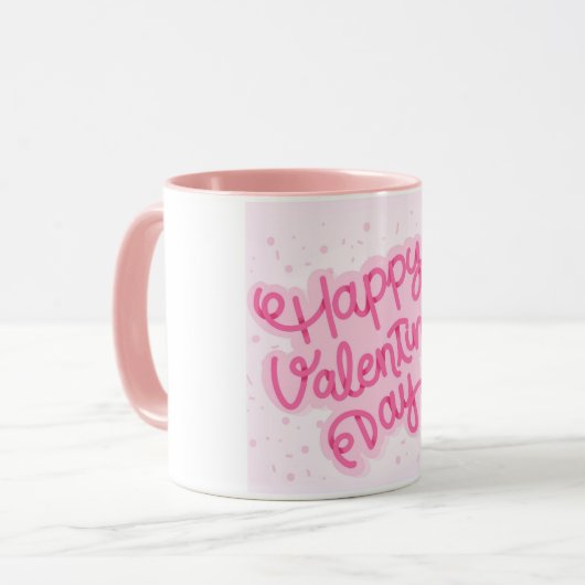 Mug Heureuse Sainte-Valentin (Devant gauche)