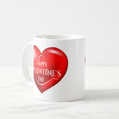 MUG HEUREUSE SAINTE-VALENTIN ! (Devant gauche)