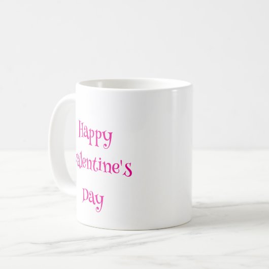 Mug Heureuse Sainte-Valentin (Devant gauche)