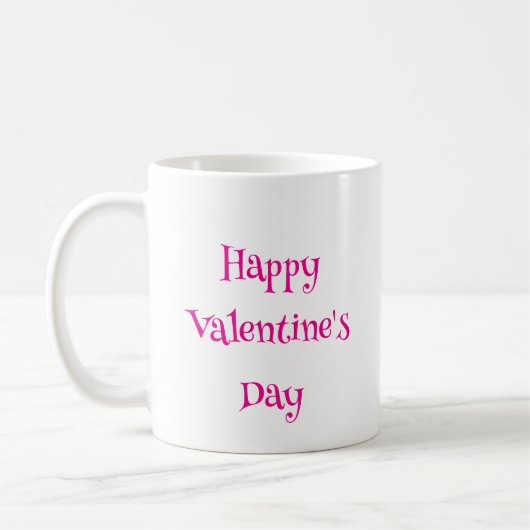 Mug Heureuse Sainte-Valentin (Gauche)